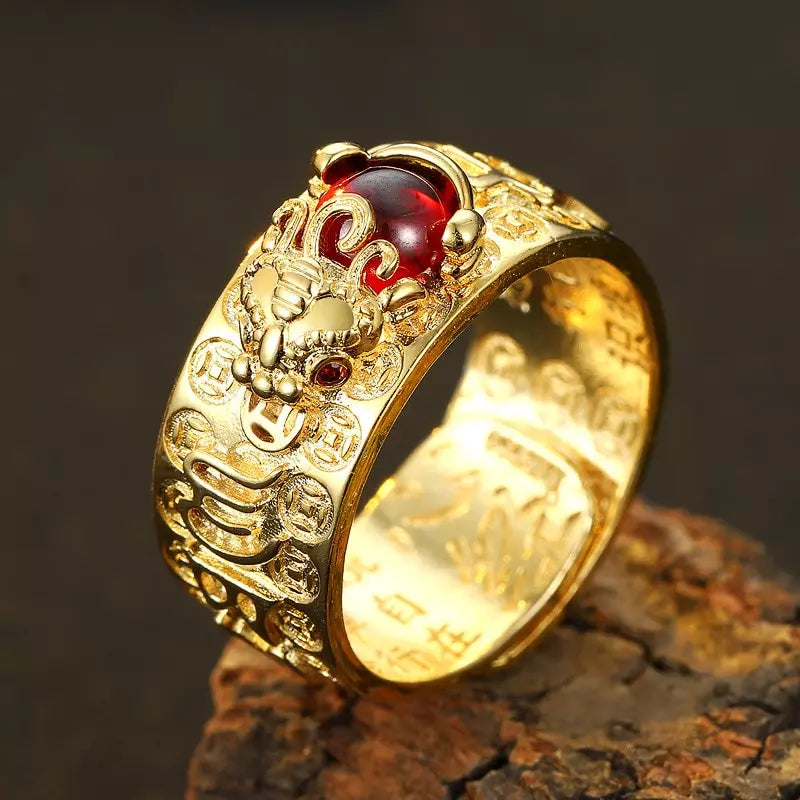 Bague Feng Shui - 1 achetée, 3 offertes + livraison gratuite 