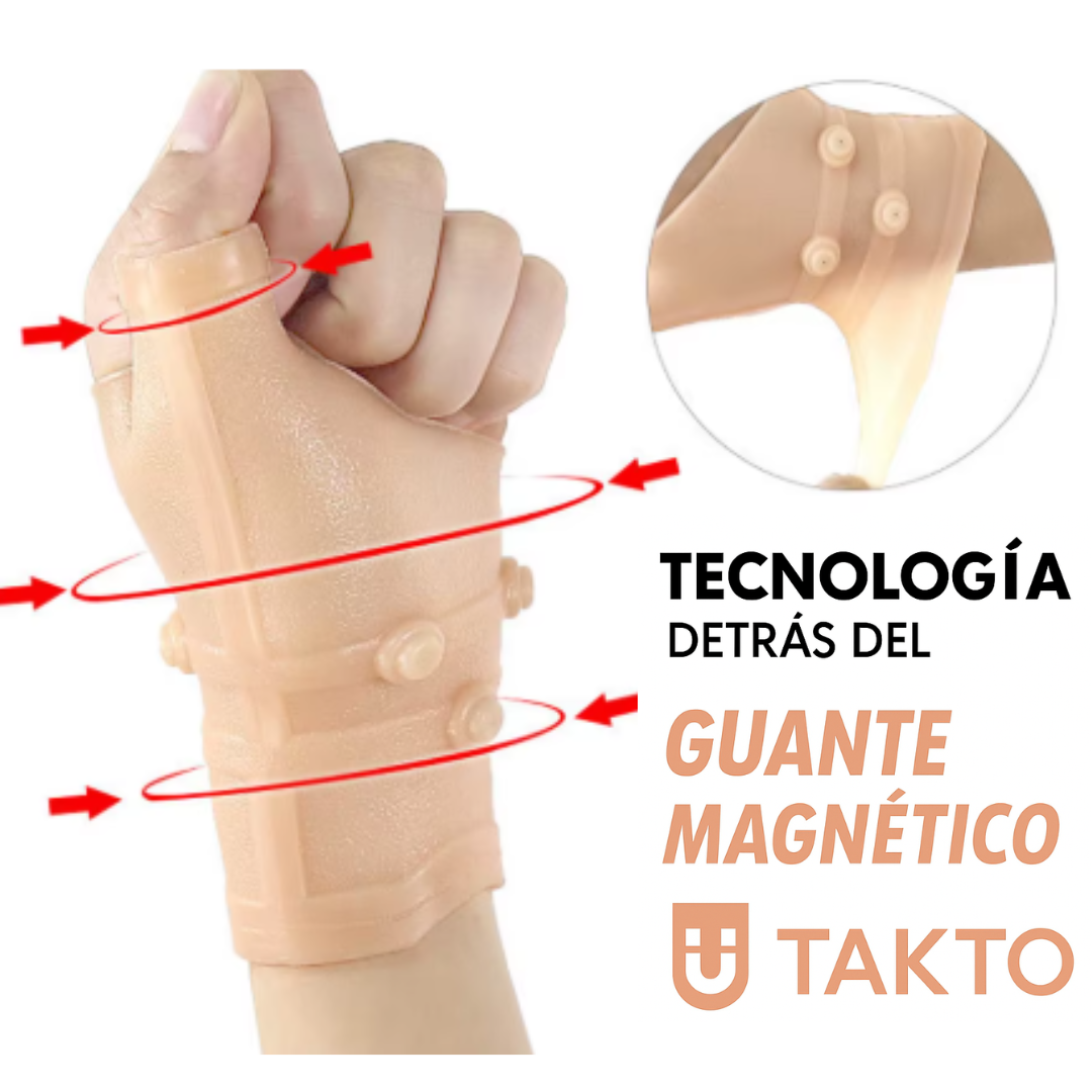 Takto Fit™ — Guantes magnéticos terapéuticos para aliviar el dolor y recuperar tus manos, ¡compra 1 y llévate el par completo!