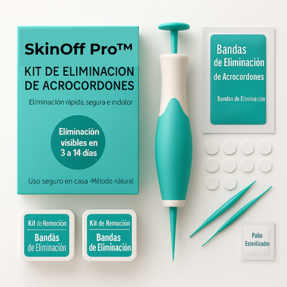 SkinOff Pro™ – Kit para la eliminación de verrugas y marcas en la piel