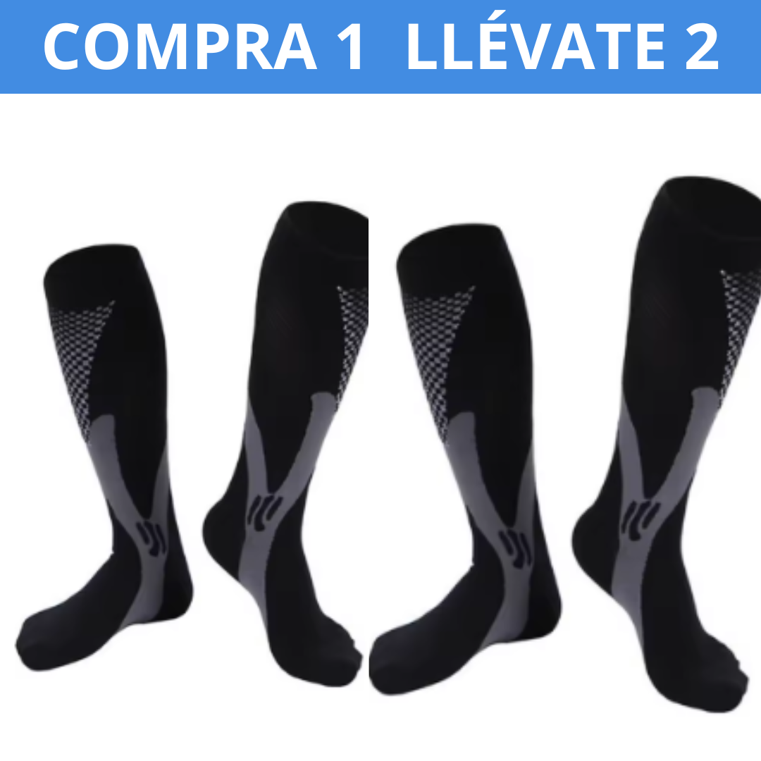 Calcetines de Compresión Suprema (20-30 mmHg) COMPRA 1 LLÉVATE 2