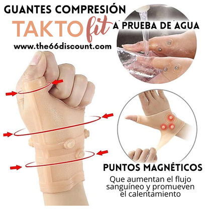 Takto Fit™ — Guantes magnéticos terapéuticos para aliviar el dolor y recuperar tus manos, ¡compra 1 y llévate el par completo!