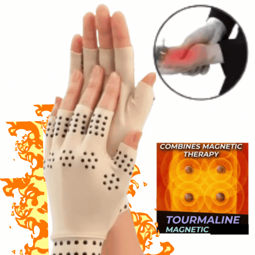 🖐️ ManuFlex™ – Guante de Compresión con Cobre y Turmalina para Dolores en las Manos, Artritis y Articulaciones
