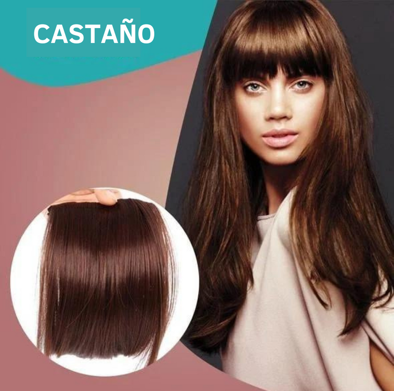 Extensions de cheveux à frange 3D sans coutures