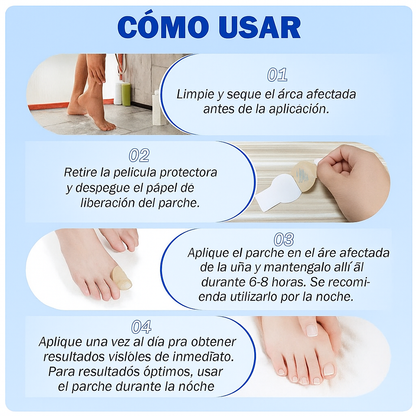 🔥 FUNGAL NAIL Parches para el Cuidado de la Salud de las Uñas – Repara y Fortalece las Uñas Débiles