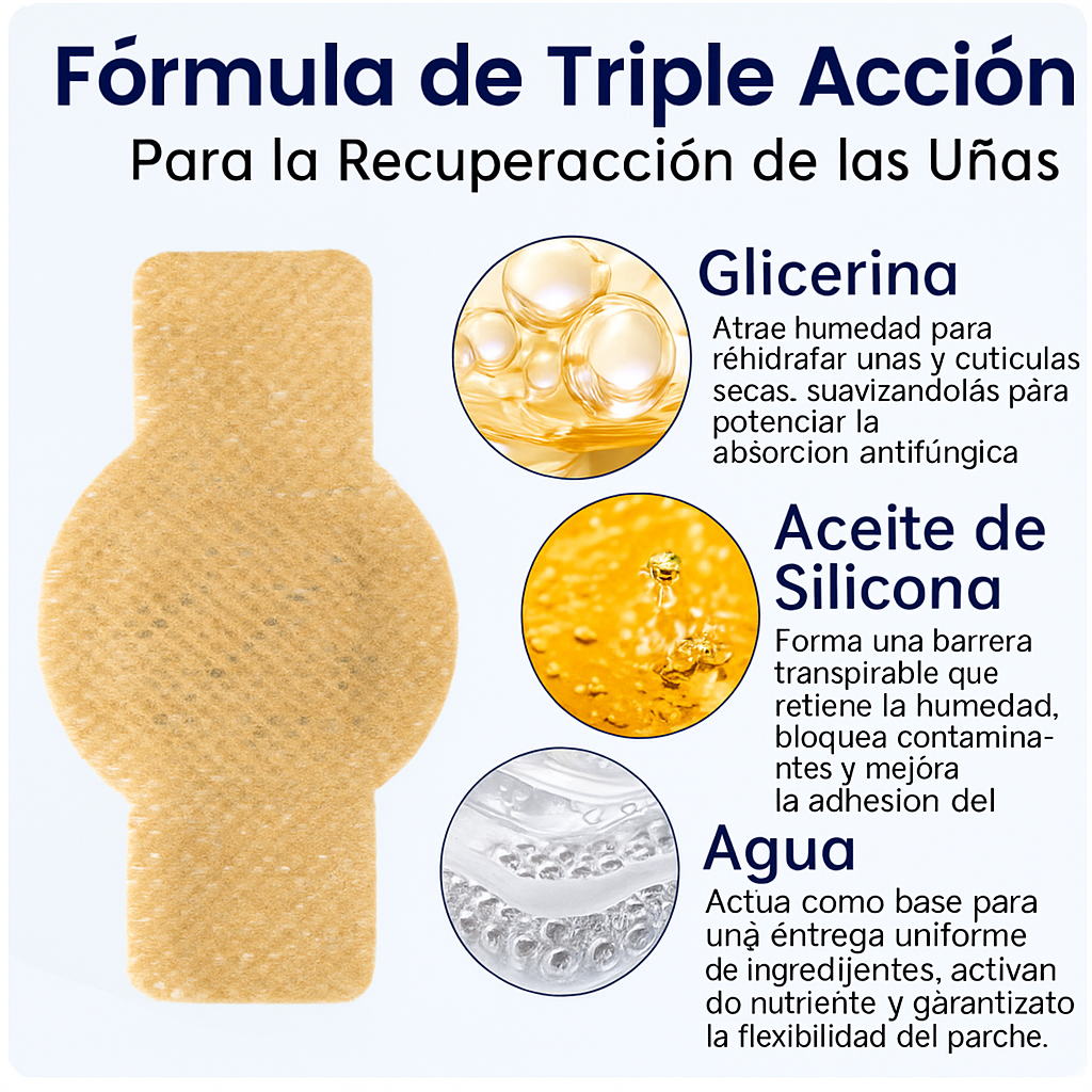 🔥 FUNGAL NAIL Parches para el Cuidado de la Salud de las Uñas – Repara y Fortalece las Uñas Débiles