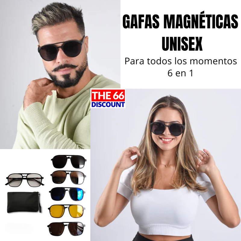 (🔥¡SUPER PROMOCIÓN AHORA 49% DE DESCUENTO!) Gafas 6 en 1 MODELO LIBÉRATE (UNISEX)
