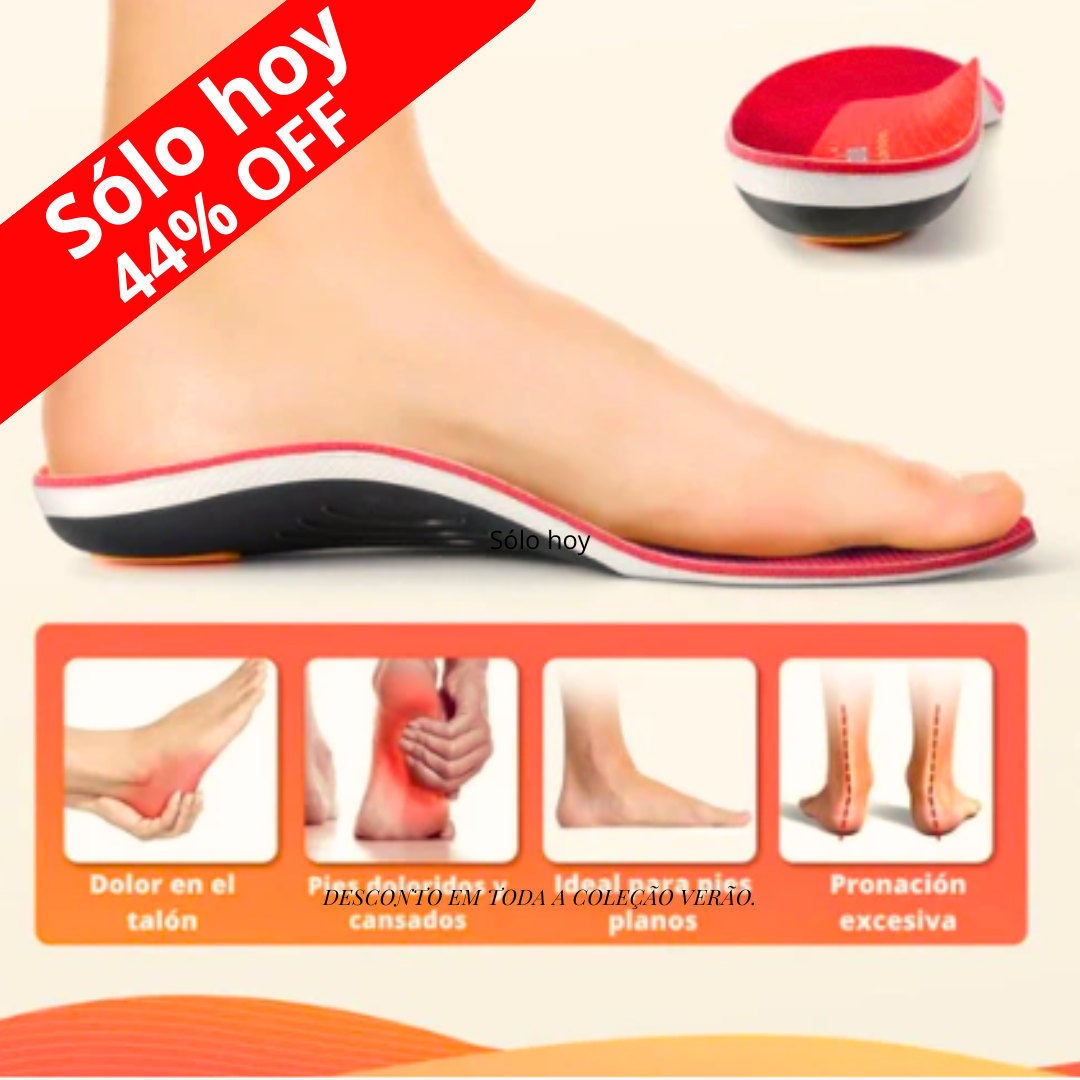 Plantillas Ortopédicas ¡Oferta Exclusiva