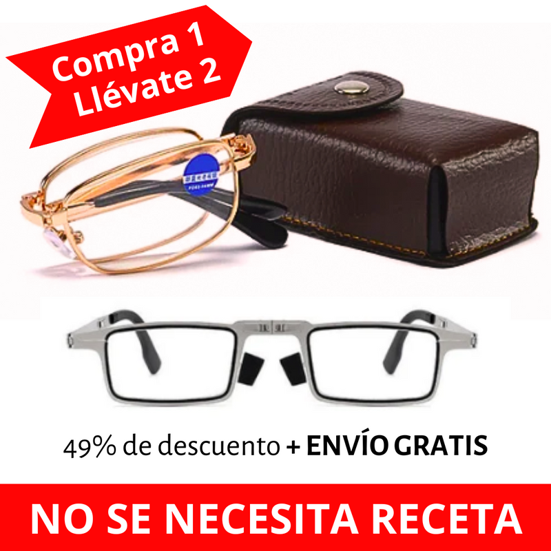 Compra 1, llévate 2 I Gafas Visión de Aumento + Bolsa Gratis