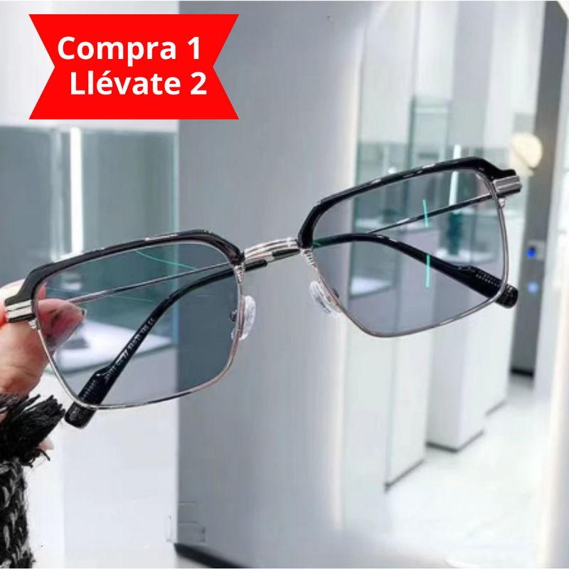 Gafas de Lectura - Con Sombra Fotocromática Alta definición y Elegantes Enmarcaciones - Compra 1 y IIévate 2