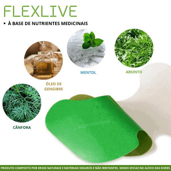 FLEXLIVE - Adhésif de récupération naturel