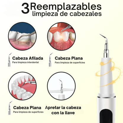 Limpiador de dientes eléctrico  - ultrasónico - LimpDien