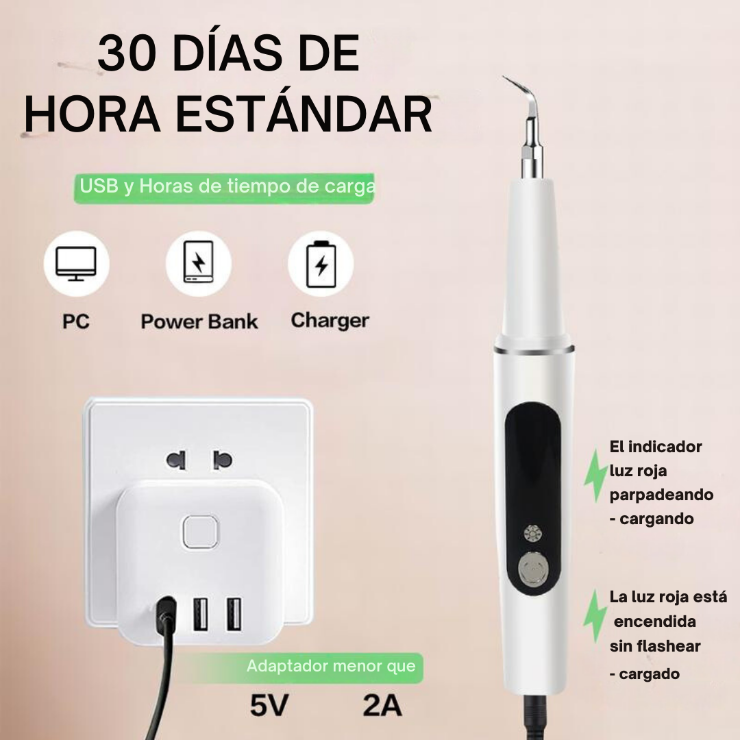 Limpiador de dientes eléctrico  - ultrasónico - LimpDien