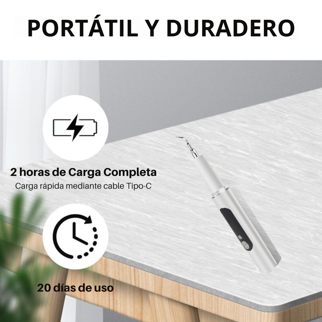 Limpiador de dientes eléctrico  - ultrasónico - LimpDien
