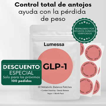 ¡PRODUCTO IMPORTADO ALEMANIA PARCHES LUMESSA CON GLP-1