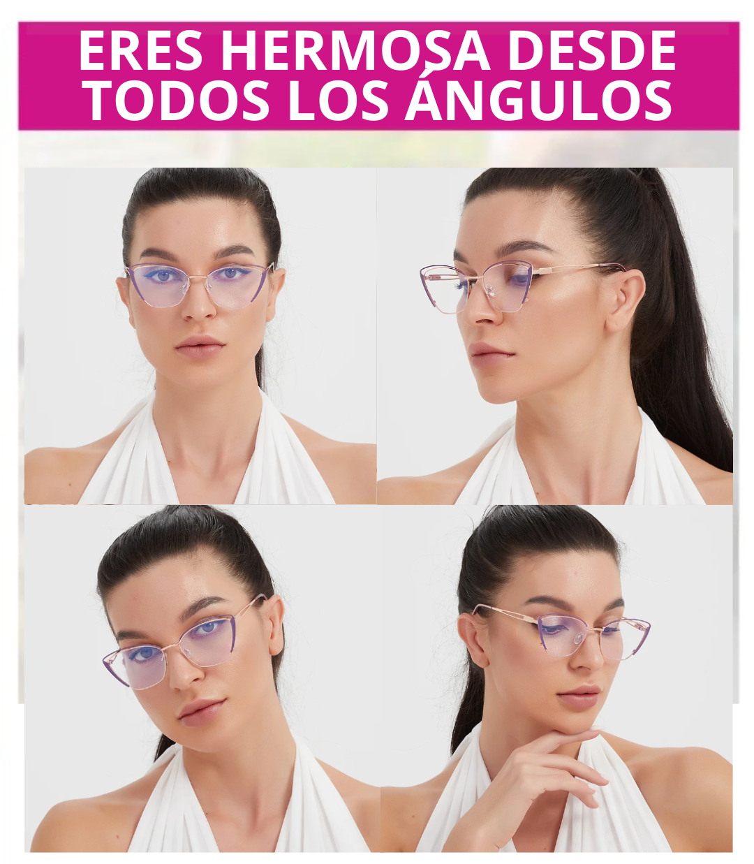 Achetez-en 1, obtenez-en 2 | Lunettes œil de chat | 60 % de réduction + étui premium 