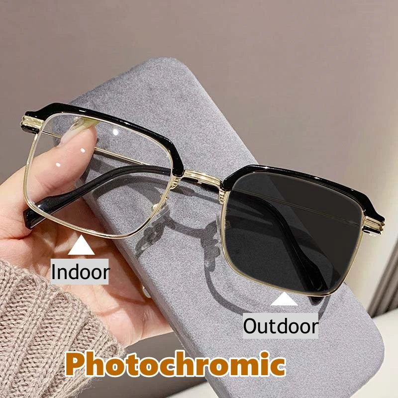 Gafas de Lectura - Con Sombra Fotocromática Alta definición y Elegantes Enmarcaciones - Compra 1 y IIévate 2