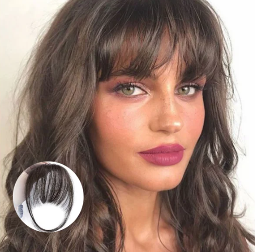Extensions de cheveux à frange 3D sans coutures