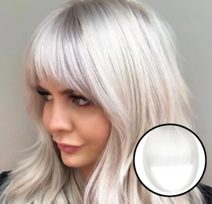 Extensions de cheveux à frange 3D sans coutures