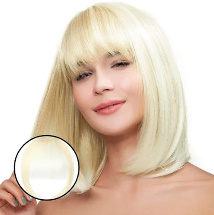 Extensions de cheveux à frange 3D sans coutures