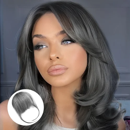 Extensions de cheveux à frange 3D sans coutures