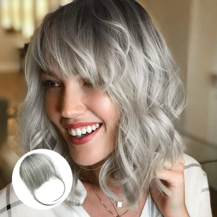 Extensions de cheveux à frange 3D sans coutures