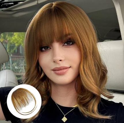 Extensions de cheveux à frange 3D sans coutures