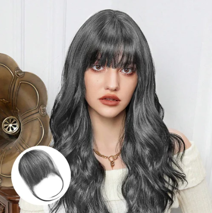 Extensions de cheveux à frange 3D sans coutures