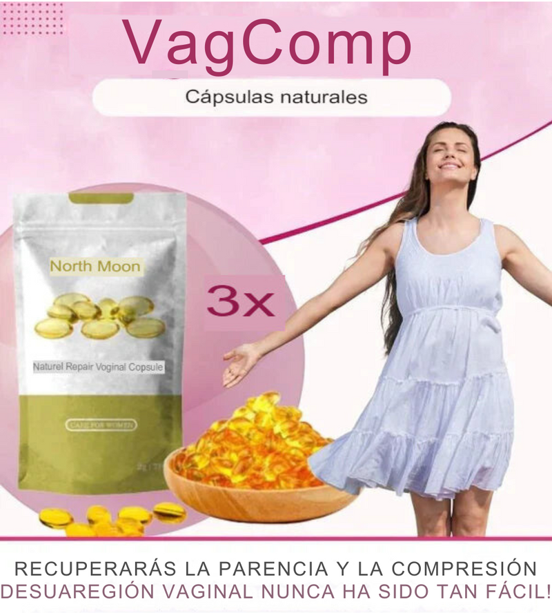 🌿Cápsulas 100% Naturales Efecto Compresor - VagComp