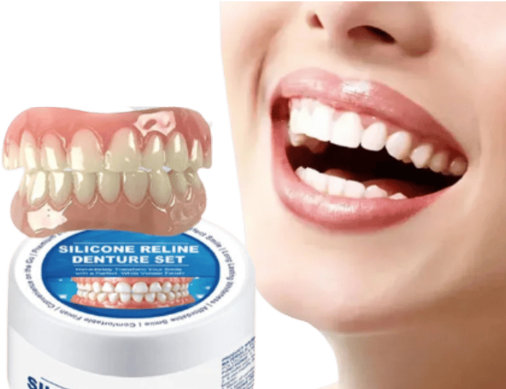 🦷 SmileCare™ – Prótesis Dental Flexible y Natural | Sonrisa Blanca y Segura