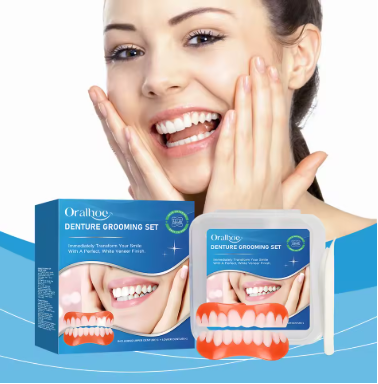 🦷 SmileCare™ – Prótesis Dental Flexible y Natural | Sonrisa Blanca y Segura