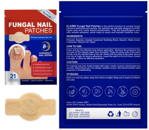🔥 FUNGAL NAIL Parches para el Cuidado de la Salud de las Uñas – Repara y Fortalece las Uñas Débiles