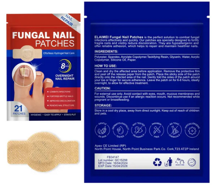 🔥 FUNGAL NAIL Parches para el Cuidado de la Salud de las Uñas – Repara y Fortalece las Uñas Débiles
