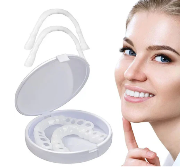 PerfectSmile® – Carillas Dentales Instantáneas - - Set 2 Pzs (Superior e inferior)